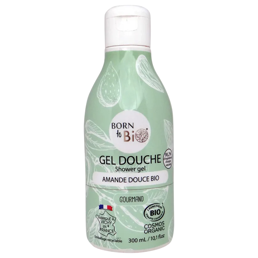 Gel Douche Bio Amande Douce – Soin Apaisant & Nourrissant