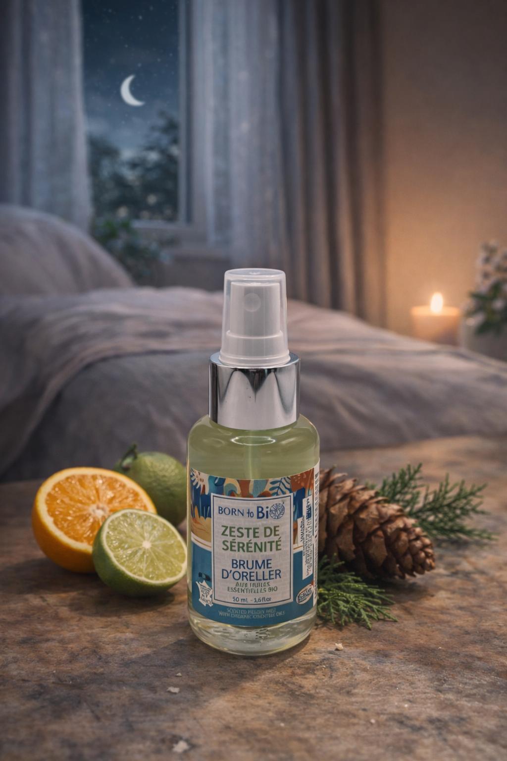 Brumes d'oreiller – Rituel sommeil bio