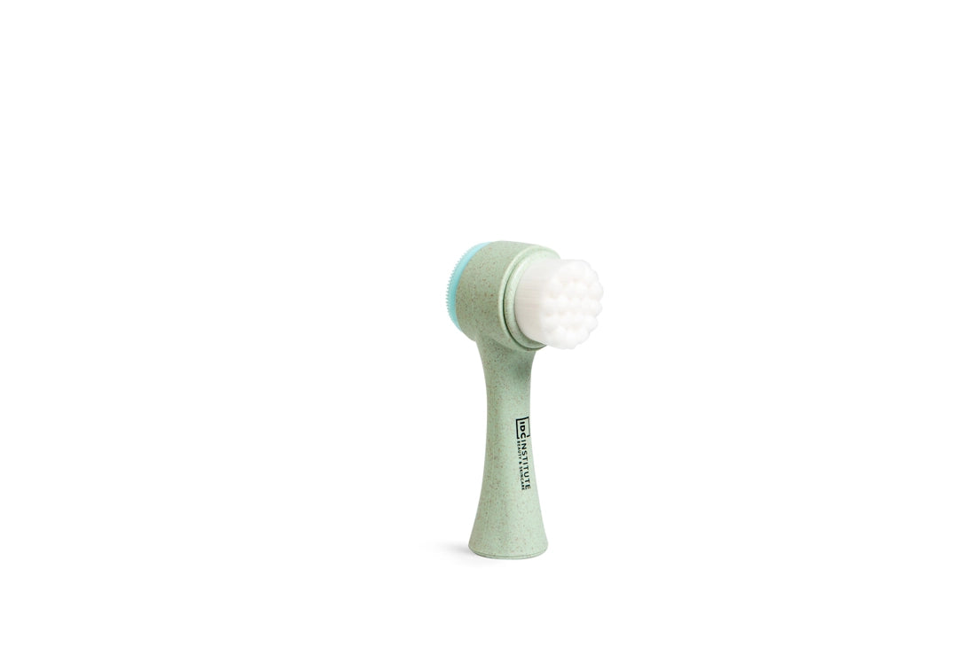 Brosse Visage 2-en-1 en Fibres Naturelles – Nettoyant & Massant