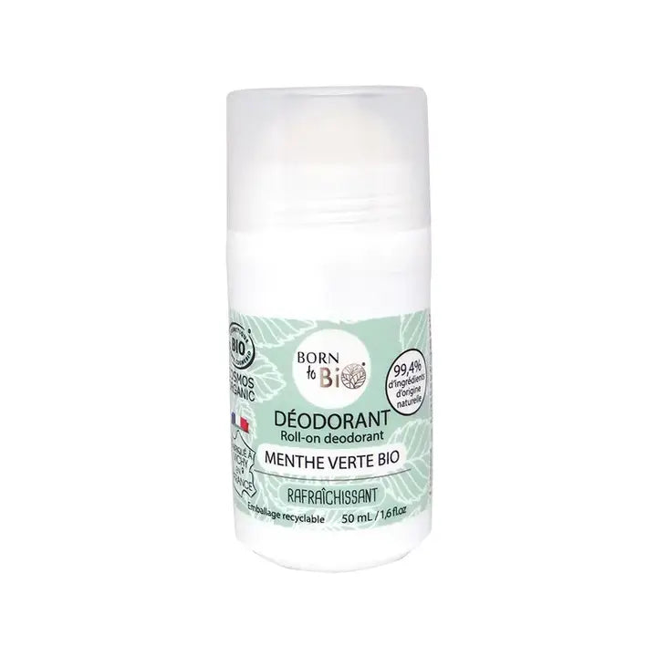 Déodorant Bio Menthe Verte – Fraîcheur Naturelle & Peaux Sensibles