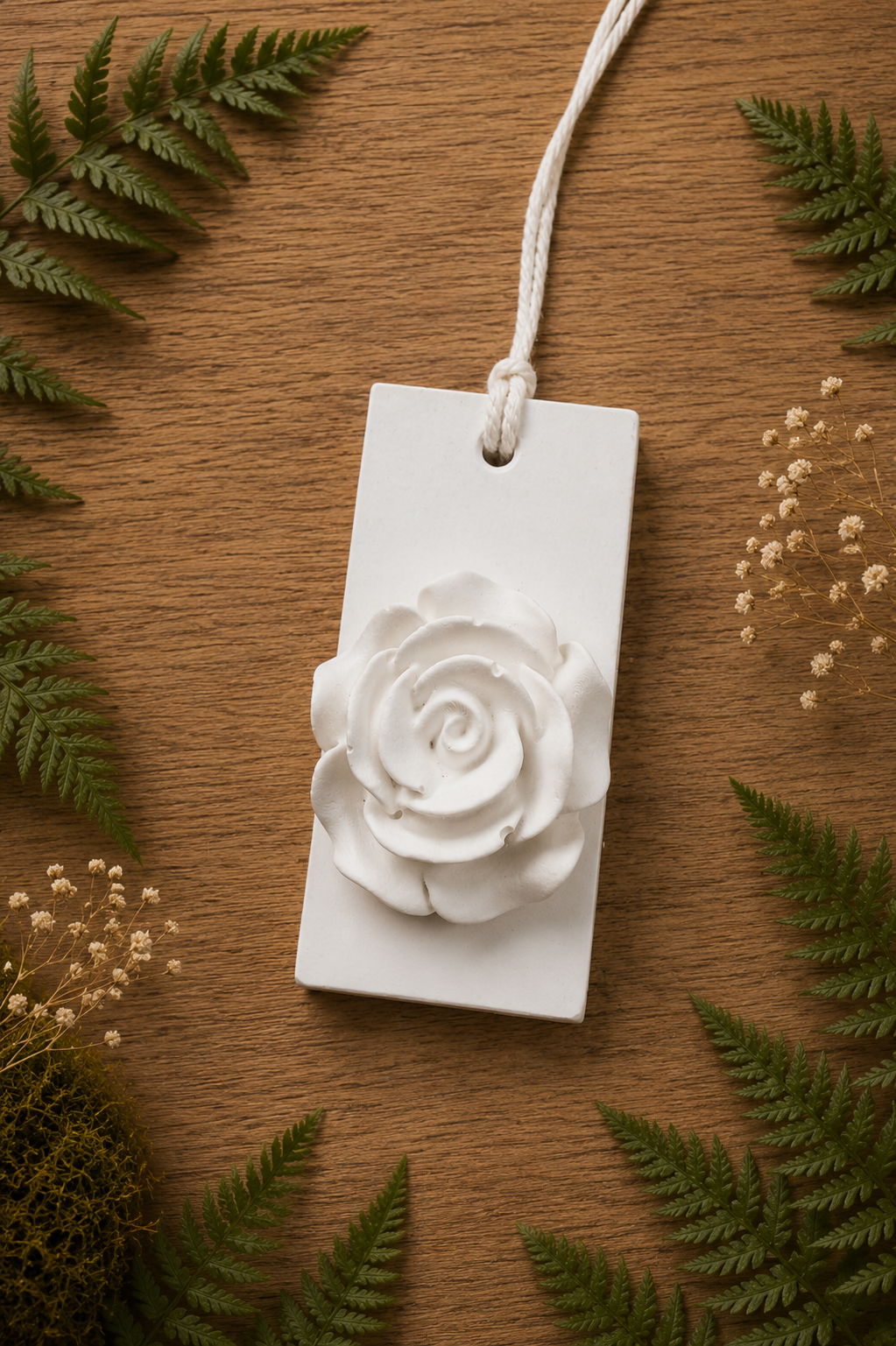 Fleur en relief Rose | NERÉA