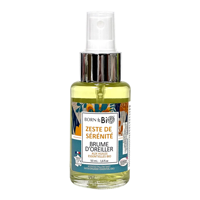 Brume d’Oreiller – Zeste de Sérénité – Certifiée BIO