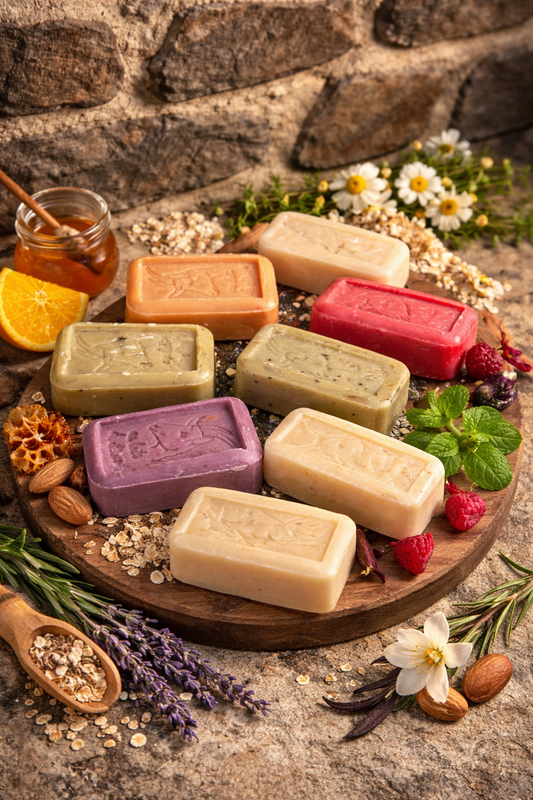 Savons au lait de chèvre