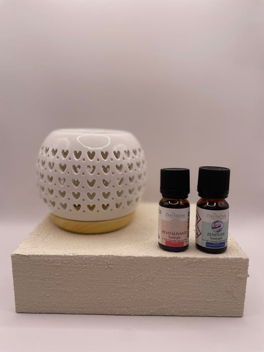 🕯️ Sélection Diffusion Bien-Être – Brûle-Parfum & Synergie d’Huiles