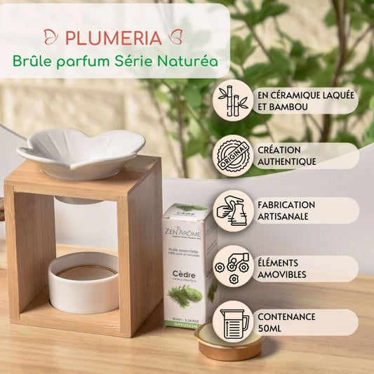 Bougie Brûle-Parfum Artisanale – Parfum Naturel & Cire Végétale