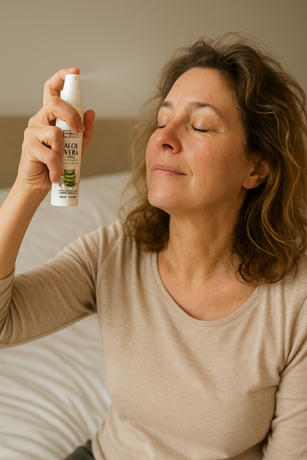 Brume Visage Bio à l’Aloe Vera – Hydratation & Apaisement