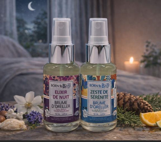 Brumes d'oreiller – Rituel sommeil bio