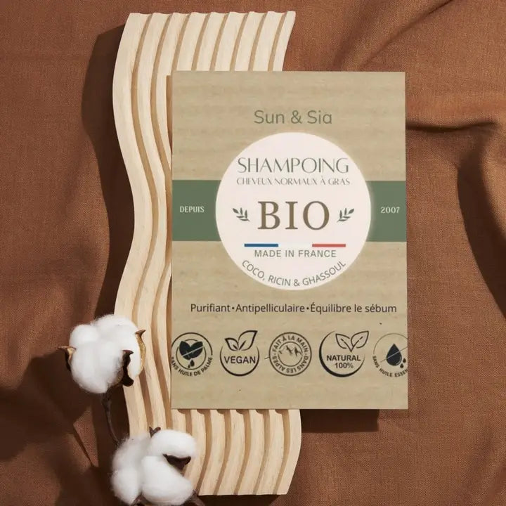 Shampoing Bio cheveux normaux à gras