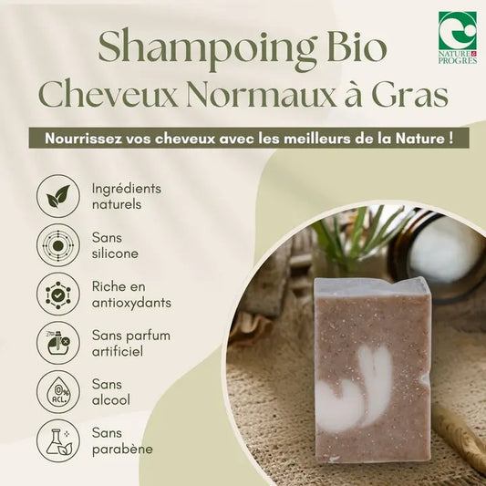 Shampoing Bio cheveux normaux à gras