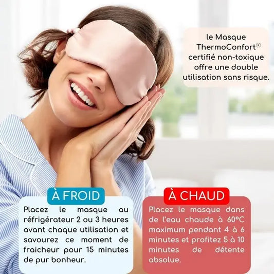 Masque yeux thermo confort
