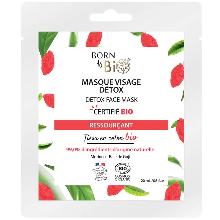 Masque Visage Bio Détox – Purifiant & Éclat Naturel