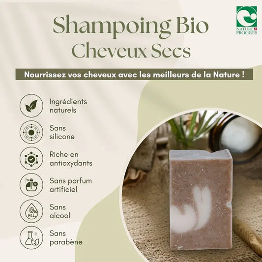 Shampoing bio cheveux secs